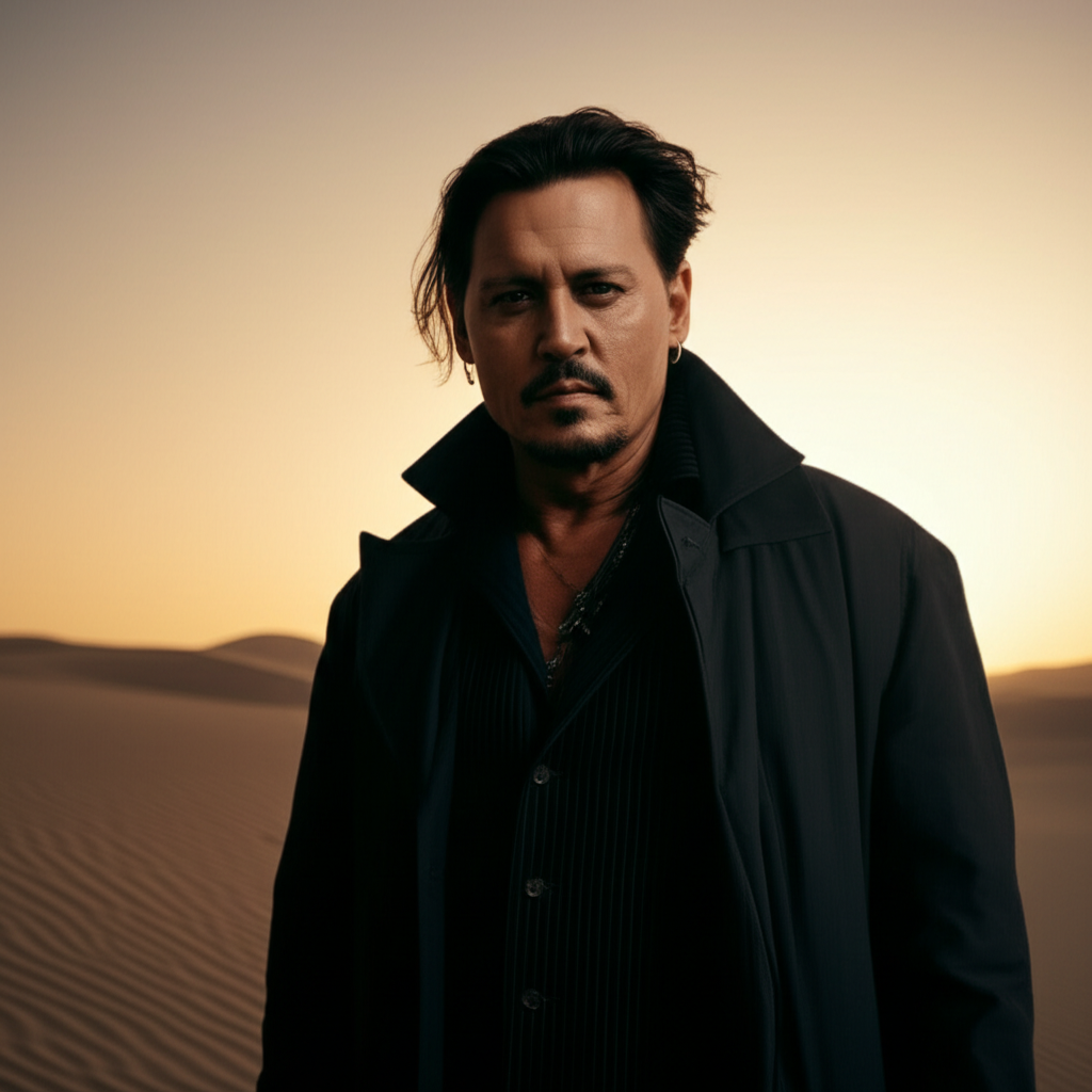 Johnny Depp for Dior Sauvage